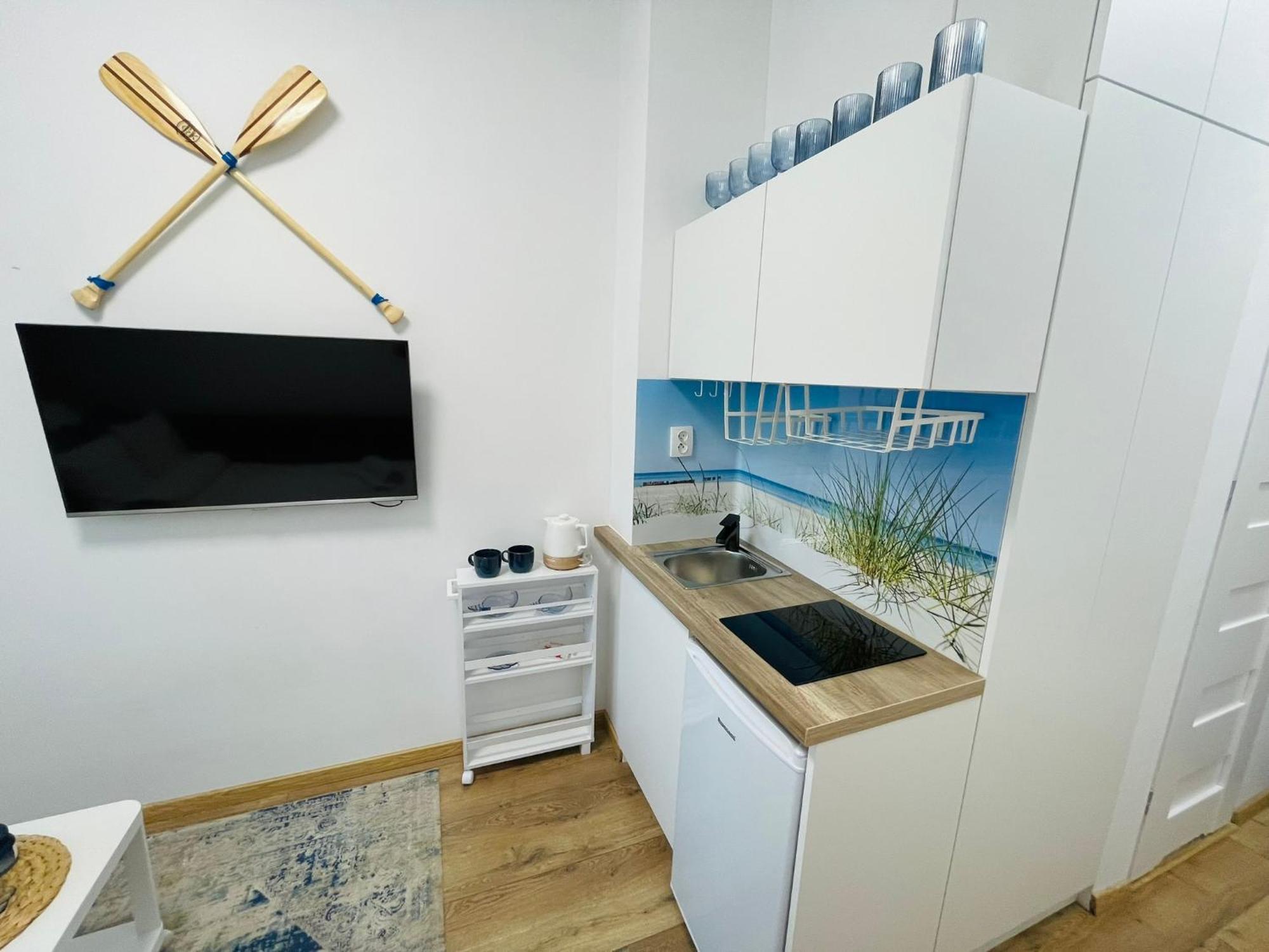 Mini Chrobrego Przy Plazy Z Loggia Apartment โซพอต ภายนอก รูปภาพ