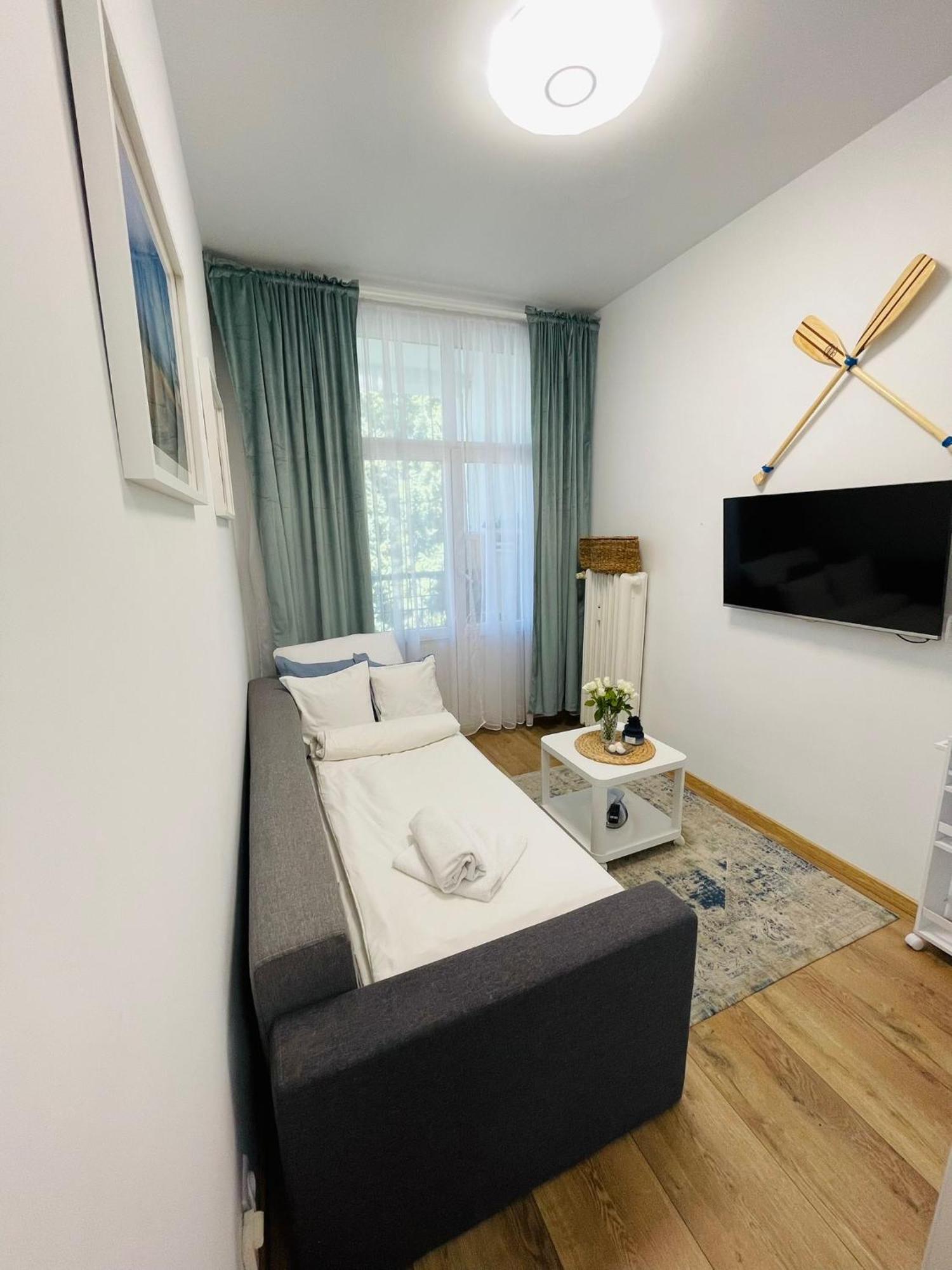 Mini Chrobrego Przy Plazy Z Loggia Apartment โซพอต ภายนอก รูปภาพ