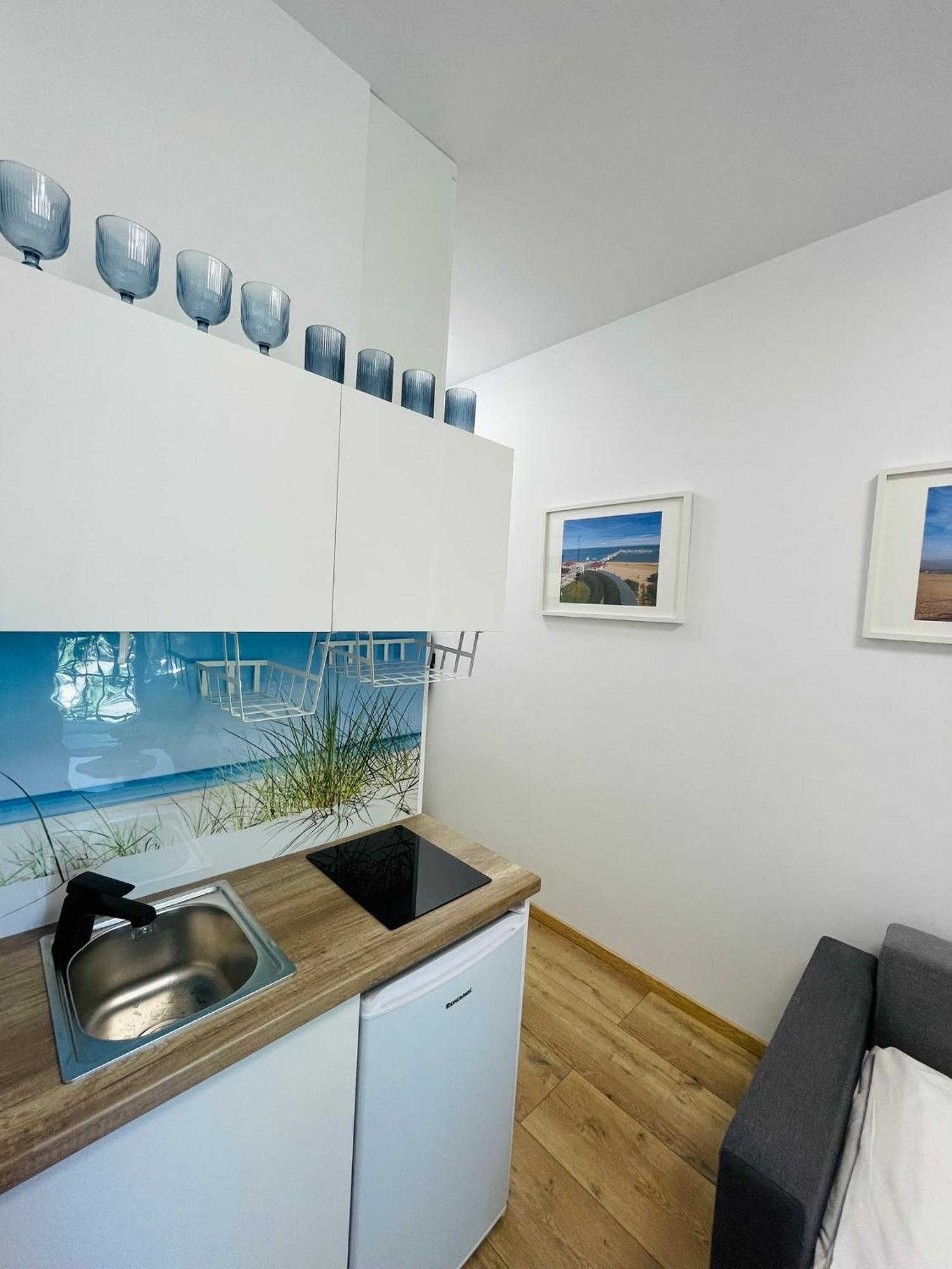 Mini Chrobrego Przy Plazy Z Loggia Apartment โซพอต ภายนอก รูปภาพ